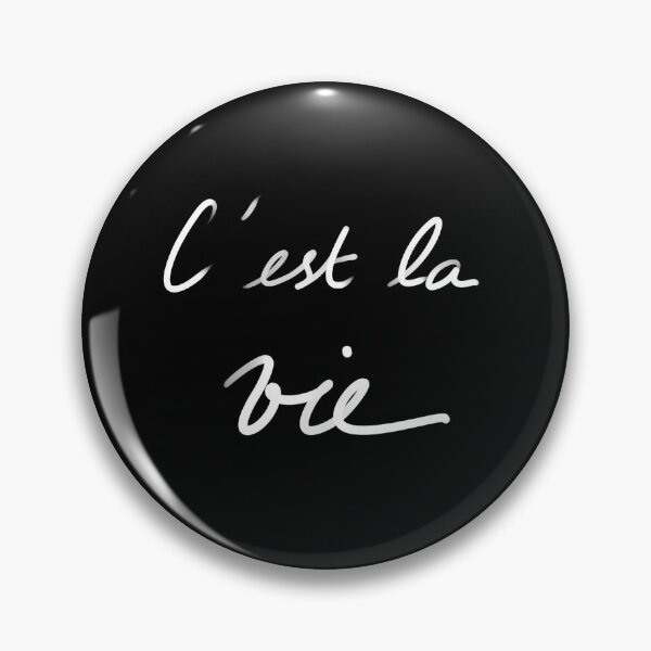 Item preview, c'est la vie,  designed and sold by InmyOwnwords.