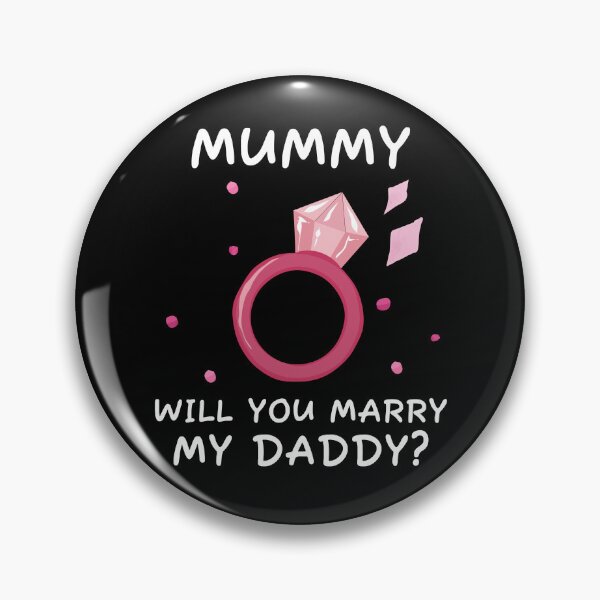 Item preview, Mummy will you marry my daddy marriage proposal baby onesie designed and sold by Tiny-Piggy.