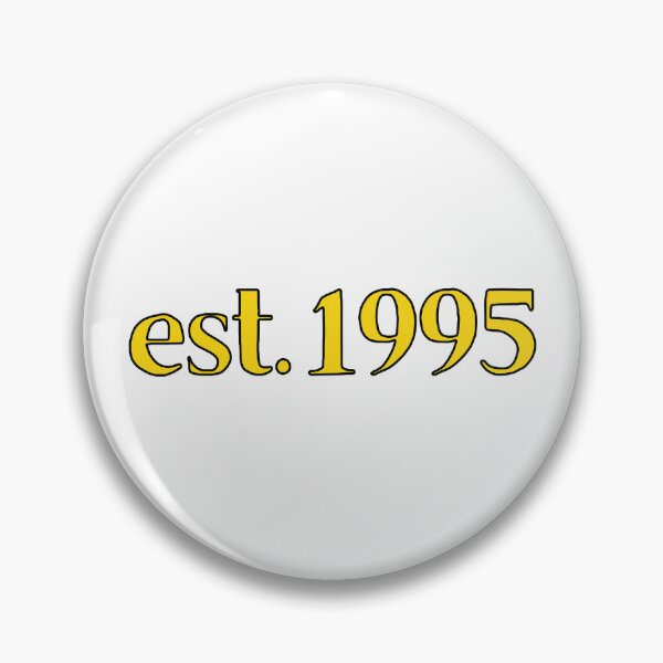 Item preview, Est. 1995 Cartoonish Retro Birthday designed and sold by MSA-42.