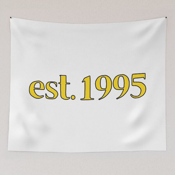 Item preview, Est. 1995 Cartoonish Retro Birthday designed and sold by MSA-42.