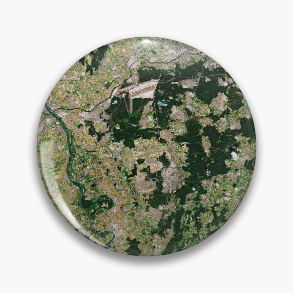 Item preview, Darmstadt, Germany from space designed and sold by Raureif.
