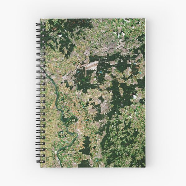 Item preview, Darmstadt, Germany from space designed and sold by Raureif.