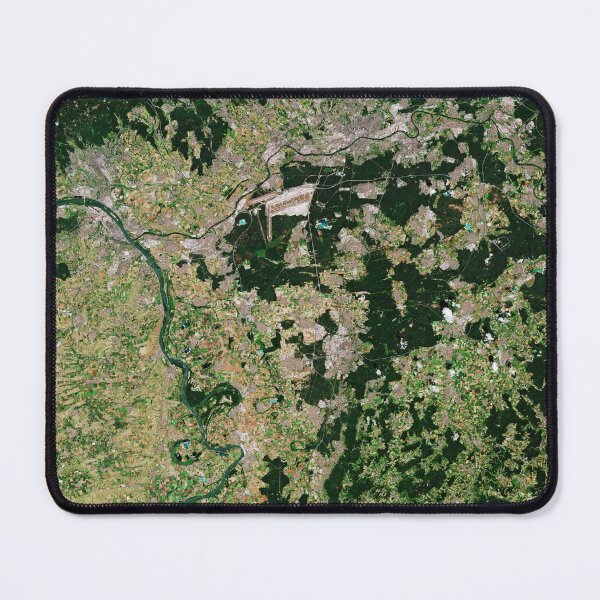 Item preview, Darmstadt, Germany from space designed and sold by Raureif.
