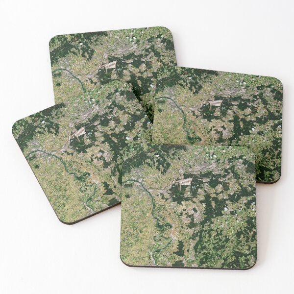 Item preview, Darmstadt, Germany from space designed and sold by Raureif.