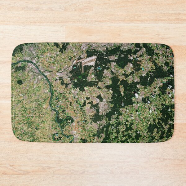 Item preview, Darmstadt, Germany from space designed and sold by Raureif.