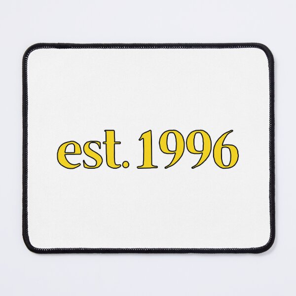 Item preview, Est. 1996 Cartoonish Retro Birthday designed and sold by MSA-42.