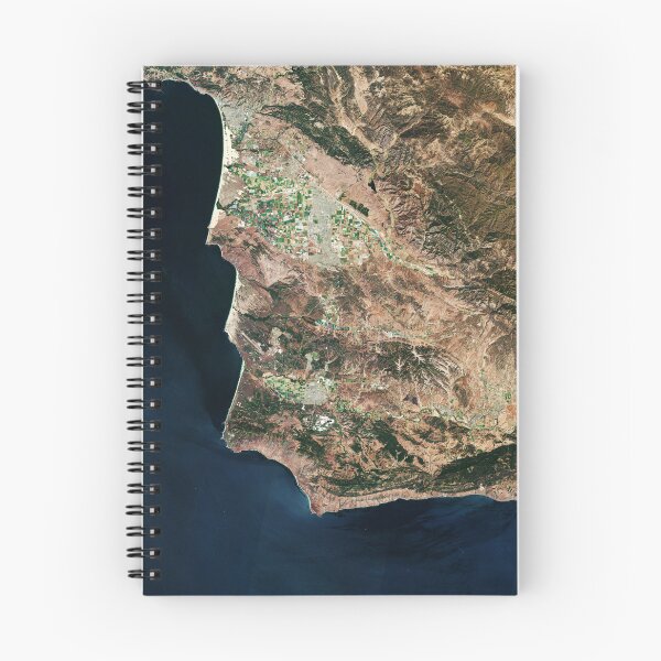 Item preview, Vandenberg Space Force Base, California from space designed and sold by Raureif.