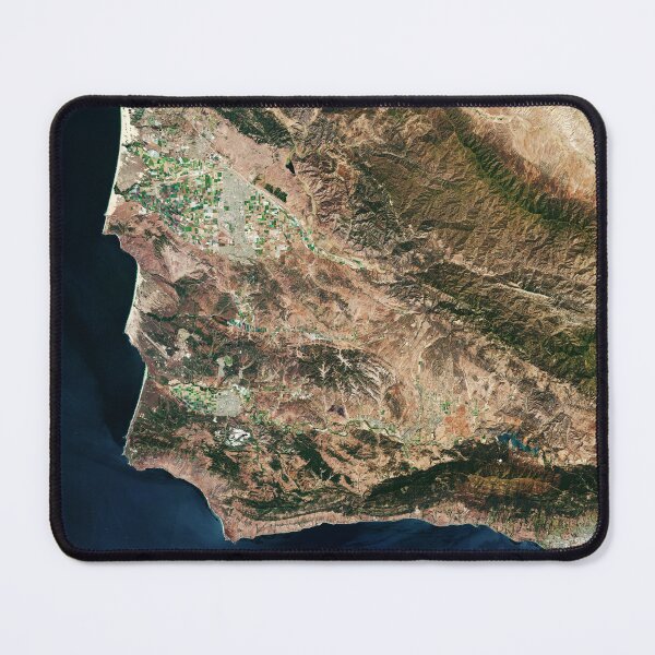 Item preview, Vandenberg Space Force Base, California from space designed and sold by Raureif.
