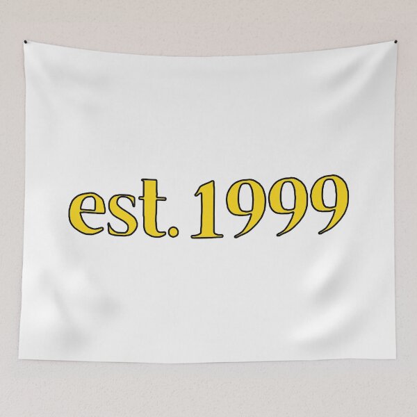 Item preview, Est. 1999 Cartoonish Retro Birthday designed and sold by MSA-42.