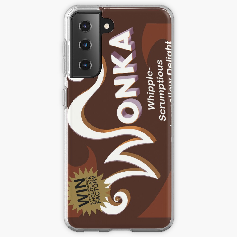 Willy Wonka bar chocolate Samsung Galaxy Phone Case for Sale by