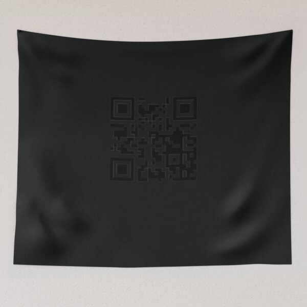 Aperçu de l'œuvre Code QR Rick Roll T-shirt classique créée et vendue par ThanhTranc.