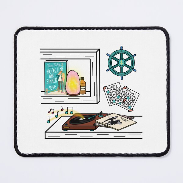 Item preview, Hook, Line, and Sinker - Tessa Bailey designed and sold by bookshelfsketch.