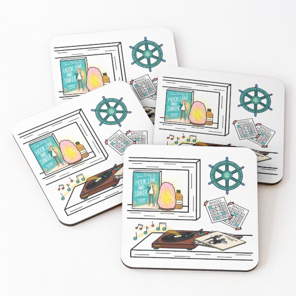 Item preview, Hook, Line, and Sinker - Tessa Bailey designed and sold by bookshelfsketch.