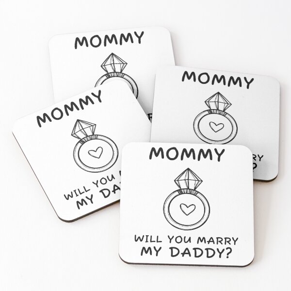 Item preview, Mommy will you marry my daddy marriage proposal baby onesie designed and sold by Tiny-Piggy.