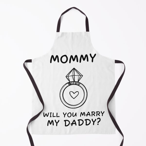 Item preview, Mommy will you marry my daddy marriage proposal baby onesie designed and sold by Tiny-Piggy.