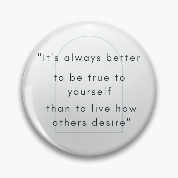 Item preview, Be True To Yourself - Inspirational Quote designed and sold by sophielew.