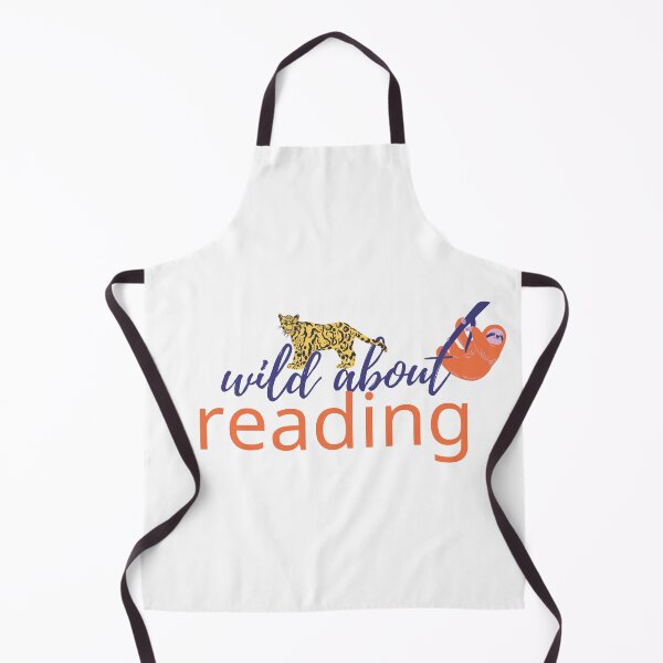 Item preview, wild about reading , books lover designed and sold by artidesgn.