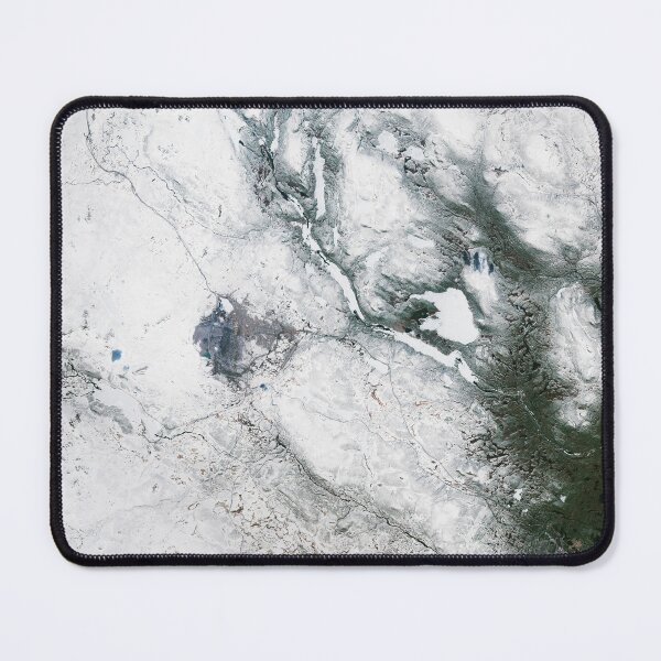 Item preview, Kiruna, Sweden from space designed and sold by Raureif.