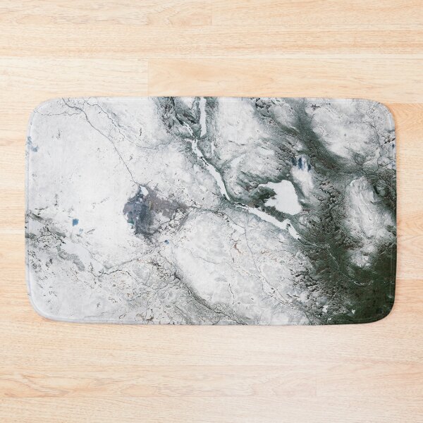 Item preview, Kiruna, Sweden from space designed and sold by Raureif.