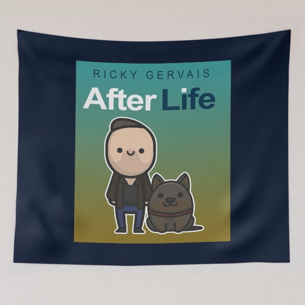 Item preview, Ricky Gervais Afterlife Art  designed and sold by amytheillustra.
