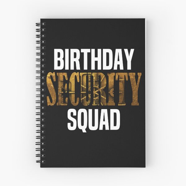 Item preview, Birthday Security Squad Party Best Ever  designed and sold by PuPPuB.