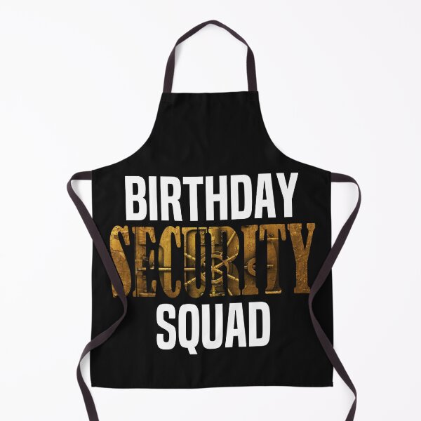 Item preview, Birthday Security Squad Party Best Ever  designed and sold by PuPPuB.