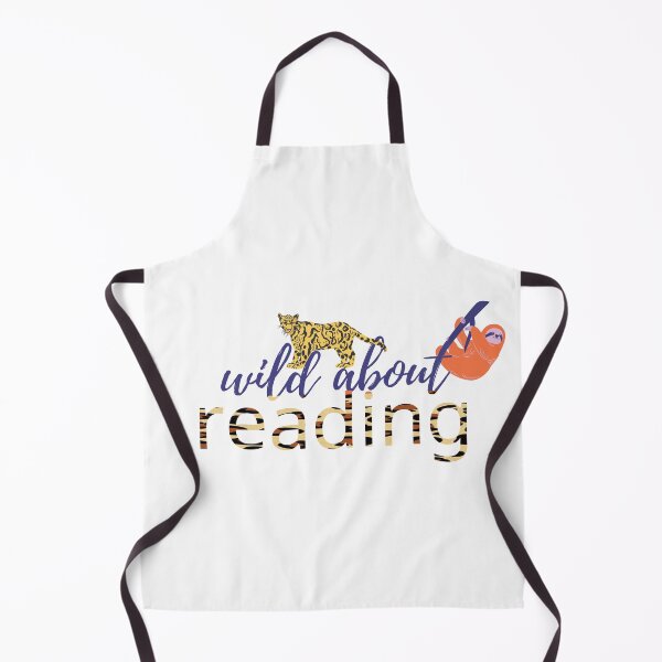 Item preview, wild about reading , books lover designed and sold by artidesgn.
