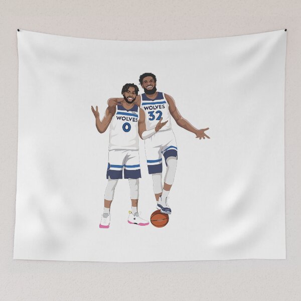 Item preview, D'Angelo Russell x Karl Anthony Towns  designed and sold by LucasIrvine.