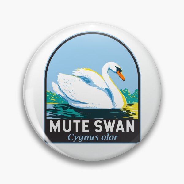 Item preview, Mute Swan Emblem designed and sold by KrisSidDesigns.