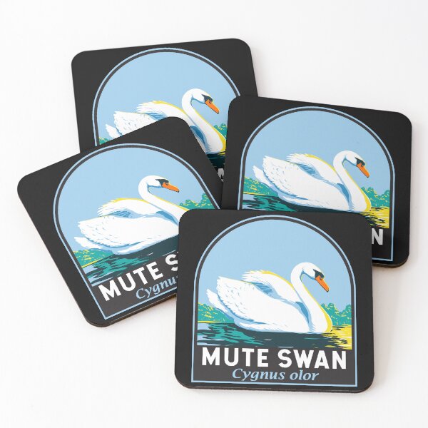 Item preview, Mute Swan Emblem designed and sold by KrisSidDesigns.