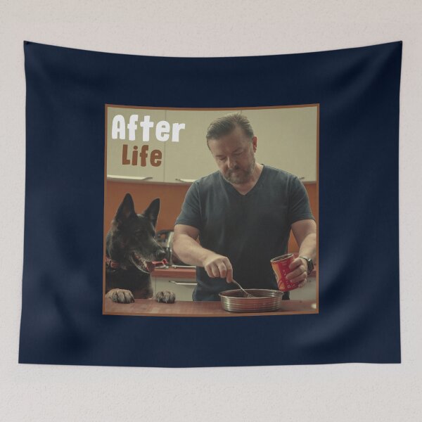 Item preview, Ricky Gervais Afterlife  designed and sold by amytheillustra.
