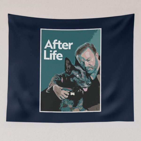 Item preview, Ricky Gervais Afterlife  designed and sold by amytheillustra.