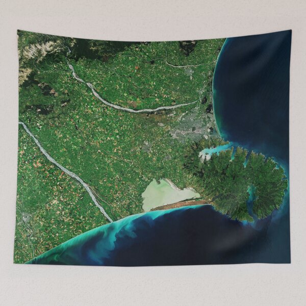 Item preview, Banks Peninsula, New Zealand from space designed and sold by Raureif.