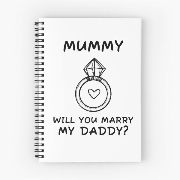 Item preview, Mummy will you marry my daddy kids statement baby onesie designed and sold by Tiny-Piggy.