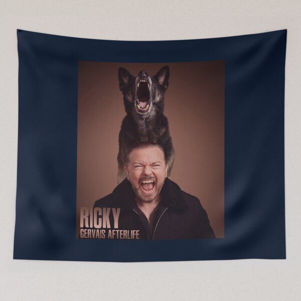 Item preview, Ricky gervais afterlife friend   designed and sold by amytheillustra.