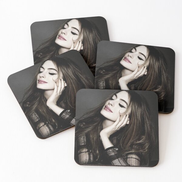 Item preview, Anne Hathaway - Poster designed and sold by Bertrammh.