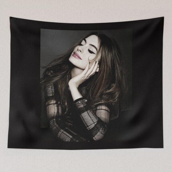 Item preview, Anne Hathaway - Poster designed and sold by Bertrammh.