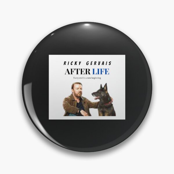 Item preview, ricky gervais afterlife Mouse Pad designed and sold by amytheillustra.