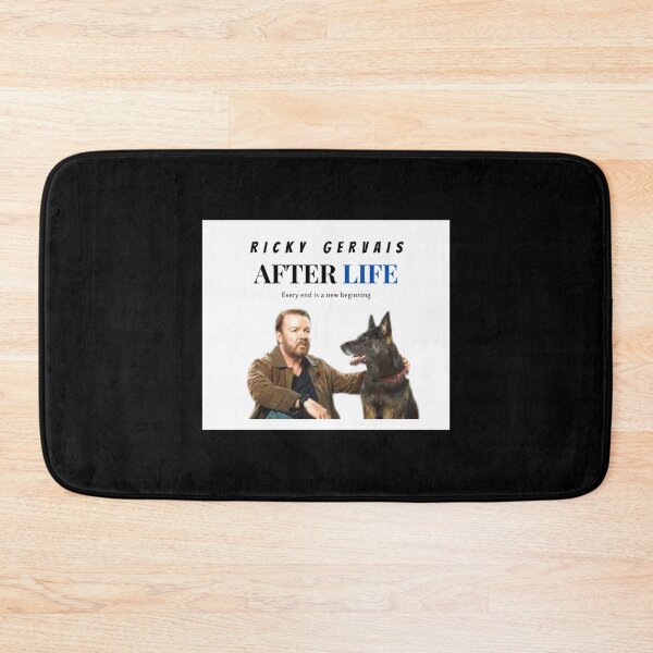 Item preview, ricky gervais afterlife Mouse Pad designed and sold by amytheillustra.