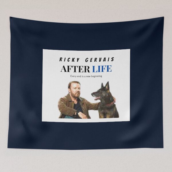 Item preview, ricky gervais afterlife Mouse Pad designed and sold by amytheillustra.