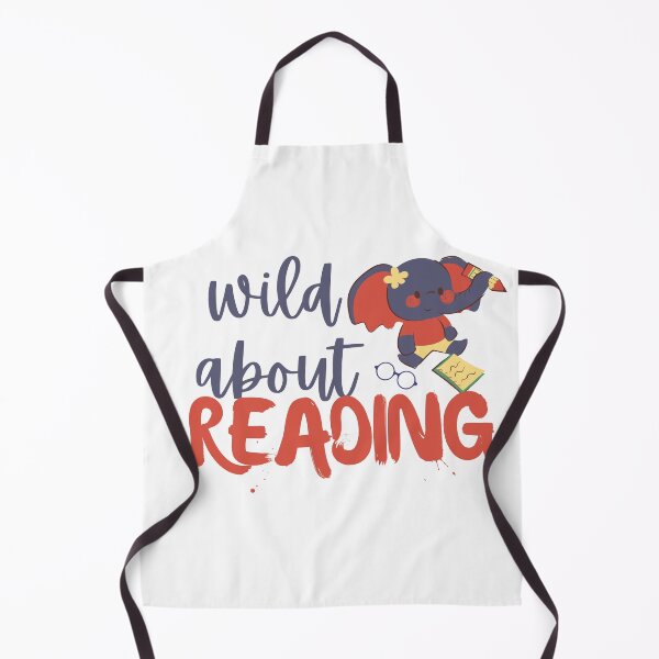 Item preview, wild about reading , books lover designed and sold by artidesgn.