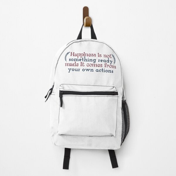 Item preview, Happiness is not something ready made. It comes from your own actions designed and sold by Badrart.