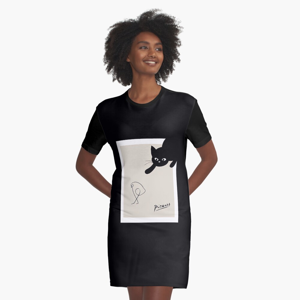 Item preview, Graphic T-Shirt Dress designed and sold by PaulaSpringArt.