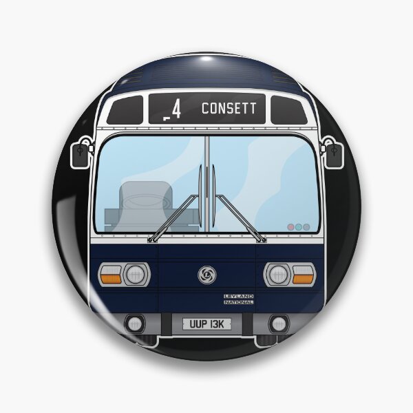 Item preview, Sunderland and District Leyland National mk1 UUP13K Retro Illustration designed and sold by BFXIII.