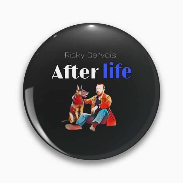 Item preview, Ricky Gervais Afterlife.   designed and sold by amytheillustra.