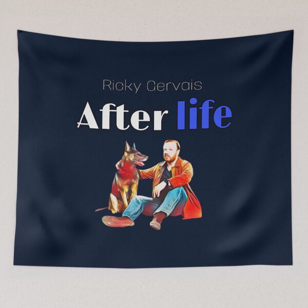 Item preview, Ricky Gervais Afterlife.   designed and sold by amytheillustra.