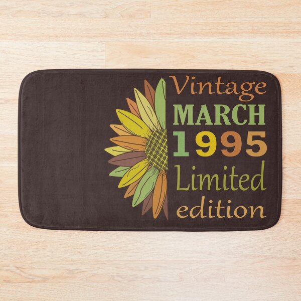 Item preview, vintage march 1995 limited edition, 27 Year Old Gifts Vintage 1995 Limited Edition 27th Birthday designed and sold by SimoSaladain.