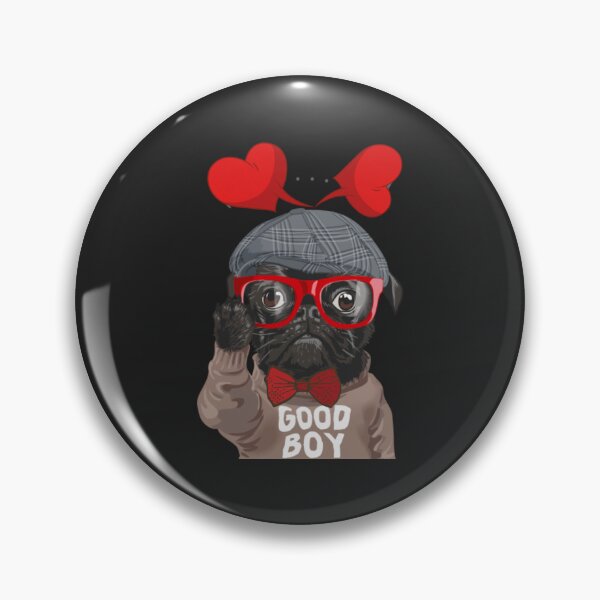 Item preview, good boy funny dog valentine Day best gift for love   designed and sold by amytheillustra.