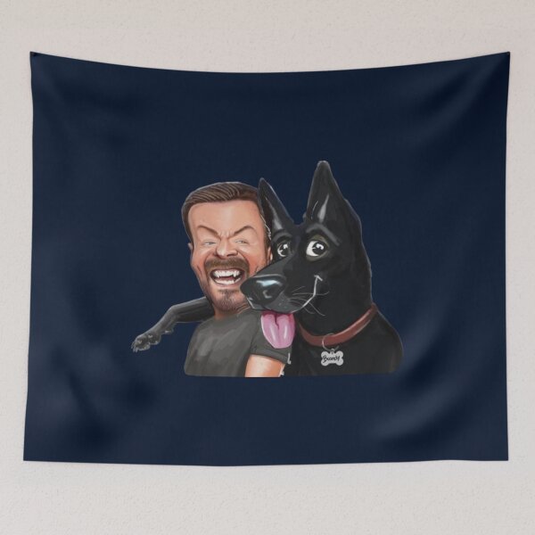 Item preview, Ricky Gervais Afterlife              designed and sold by amytheillustra.