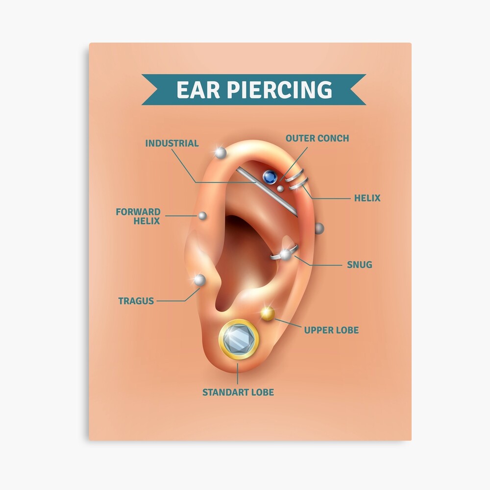 Ear Piercings | Poster